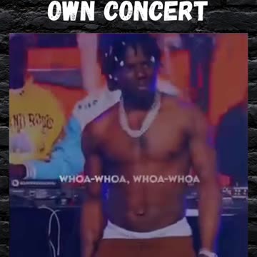 Dude went to his own concert