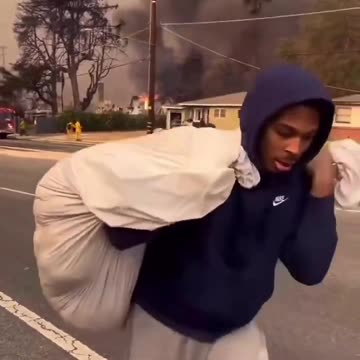LA Fires - Looters just looking for some bread
