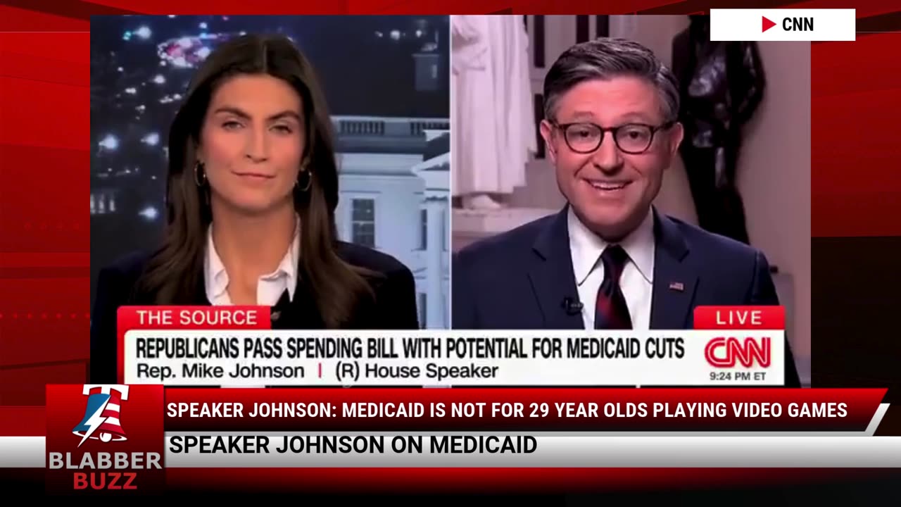 Speaker Johnson: Medicaid Is Not For 29 Year Olds Playing Video Games