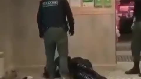 Cops knock out a transgender