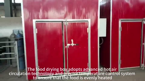 The electric heating food drying box