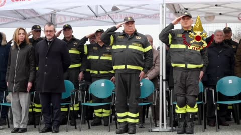 BIELLA - CASERMA DEI VIGILI DEL FUOCO DI BIELLA INTITOLATA AD AURELIO GIAMPAOLI (27.02.25)