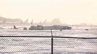 Toronto airport CEO says flight crew are ‘heroes’ after plane crash