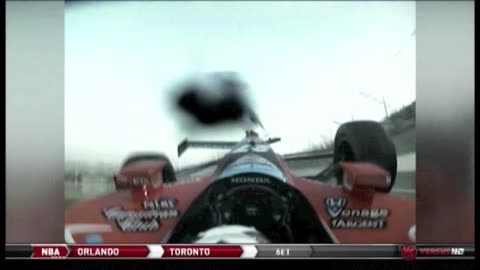 Dario Franchiti IndyCar Crash Kentucky