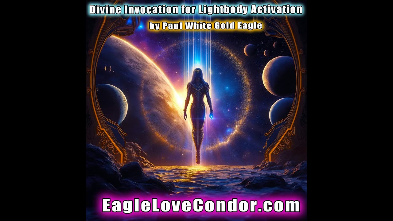 Divine Invocation for Lightbody Activation with Paul White Gold Eagle #paulwhitegoldeagle #lightbody