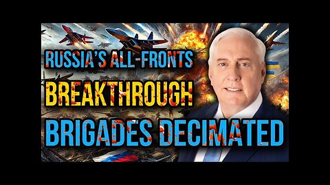 Douglas Macgregor_ Russia’s Blitzkrieg Annihilates Ukraine’s Defenses in One Strike!