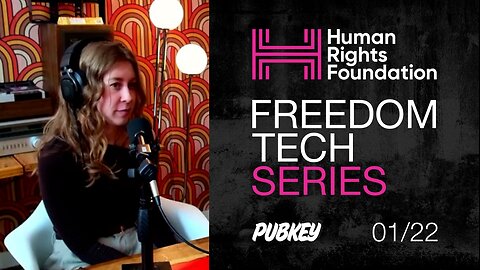 PubKey Live 🔴 HRF Spaces from the Parlor with Anna Chekhovich