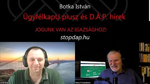 Ügyfélkapu+ és DÁP hírek - Botka István - stopdap.hu