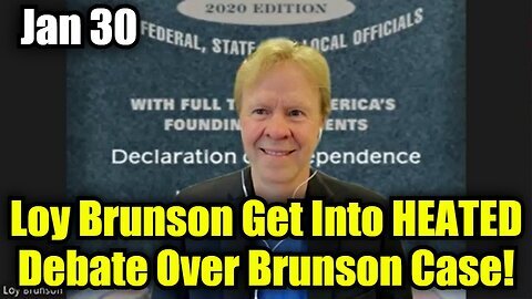 Loy Brunson Get Into HEATED Debate Over Brunson Case!