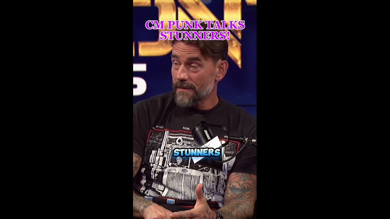 CM PUNK TALKS STUNNERS!