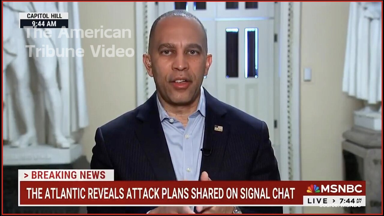 Far-Left Dem Clown Hakeem Jeffries Freaks Out, Demands Pete Hegseth “Should Be Fired Immediately”