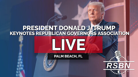 LIVE REPLAY: President Donald J. Trump Keynotes Republican Governors Association - 2/20/25