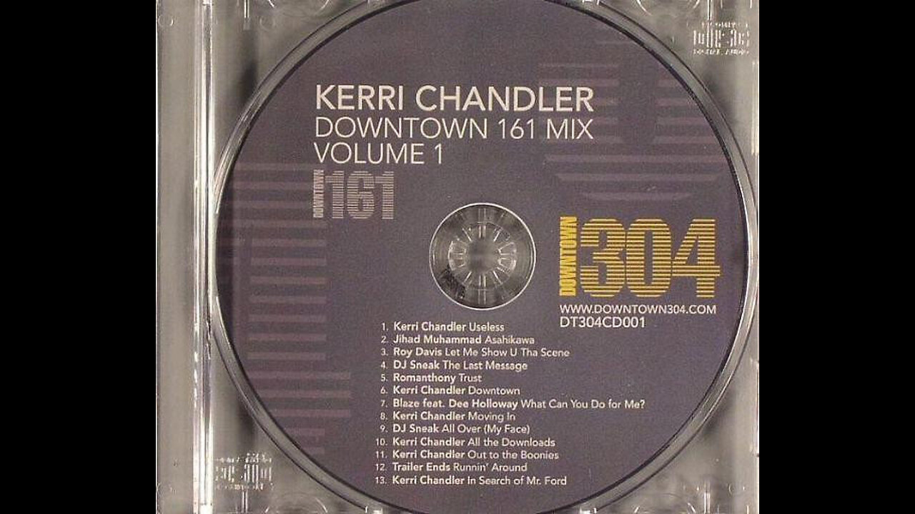Kerri Chandler: Downtown 161 Mix Volume 1 [DT304CD001] [2006]