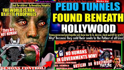 Wildfire Investigators Uncover Vast Network Of Child Trafficking Tunnels Beneath Hollywood