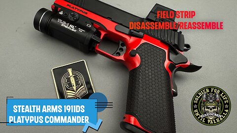 Disassemble, clean and reassemble SA Platypus Commander