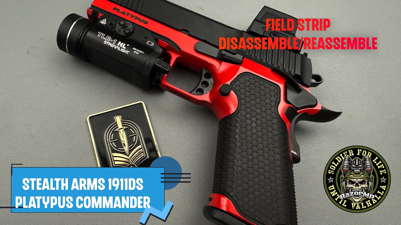 Disassemble, clean and reassemble SA Platypus Commander