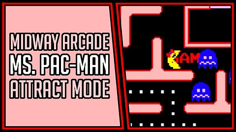 Ms. Pac-Man (1982 Midway) | Attract Mode | Arcade [4Kp60]