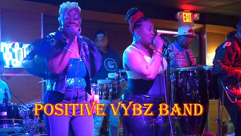 Positive Vybz Band with more head bangers.