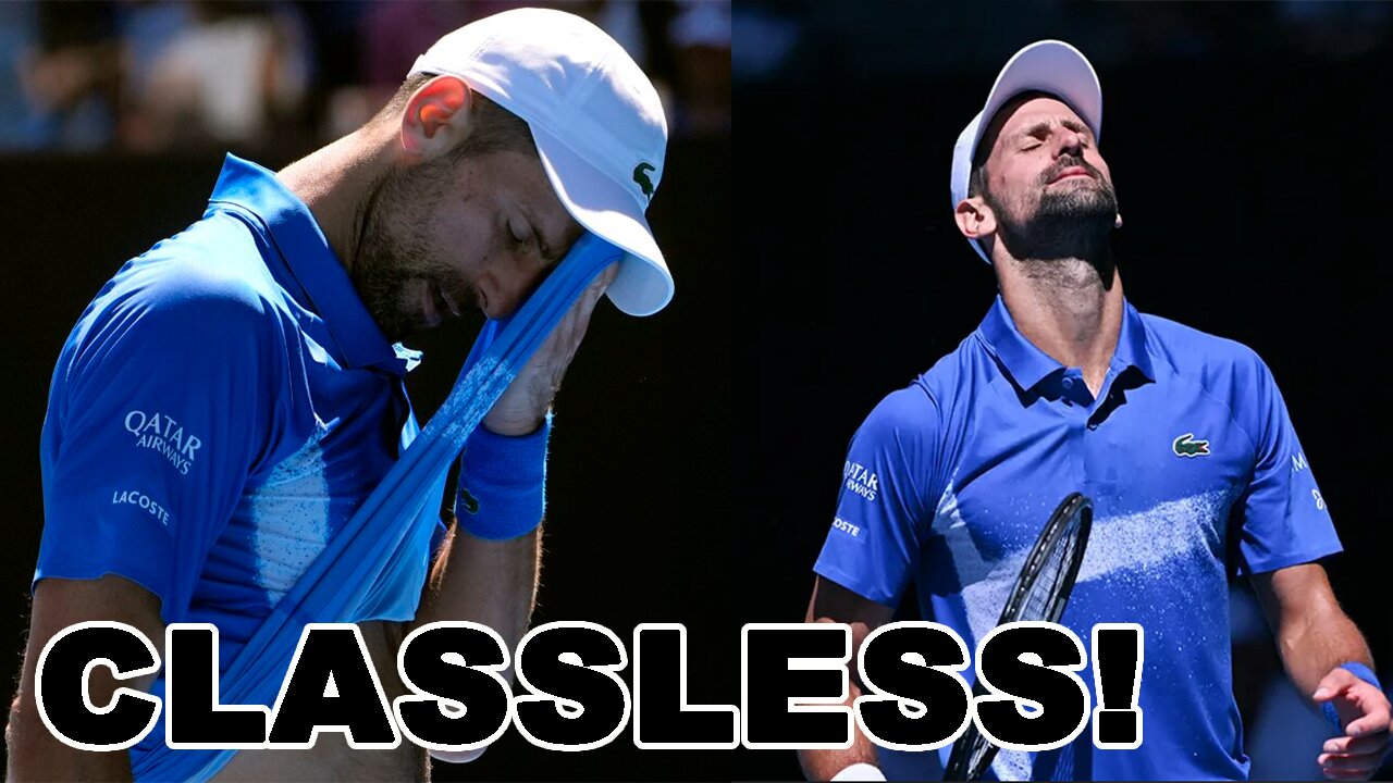 CLASSLESS! Australian Open fans RIPPED for BOOING Novak Djokovic because he RETIRED due to INJURY!