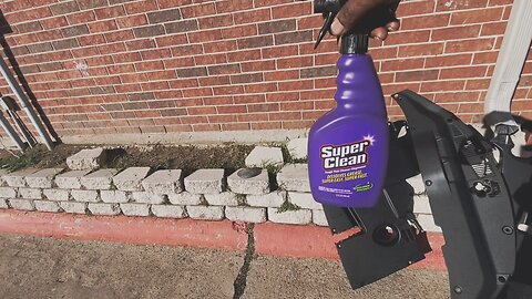 Cleaning with Super Clean