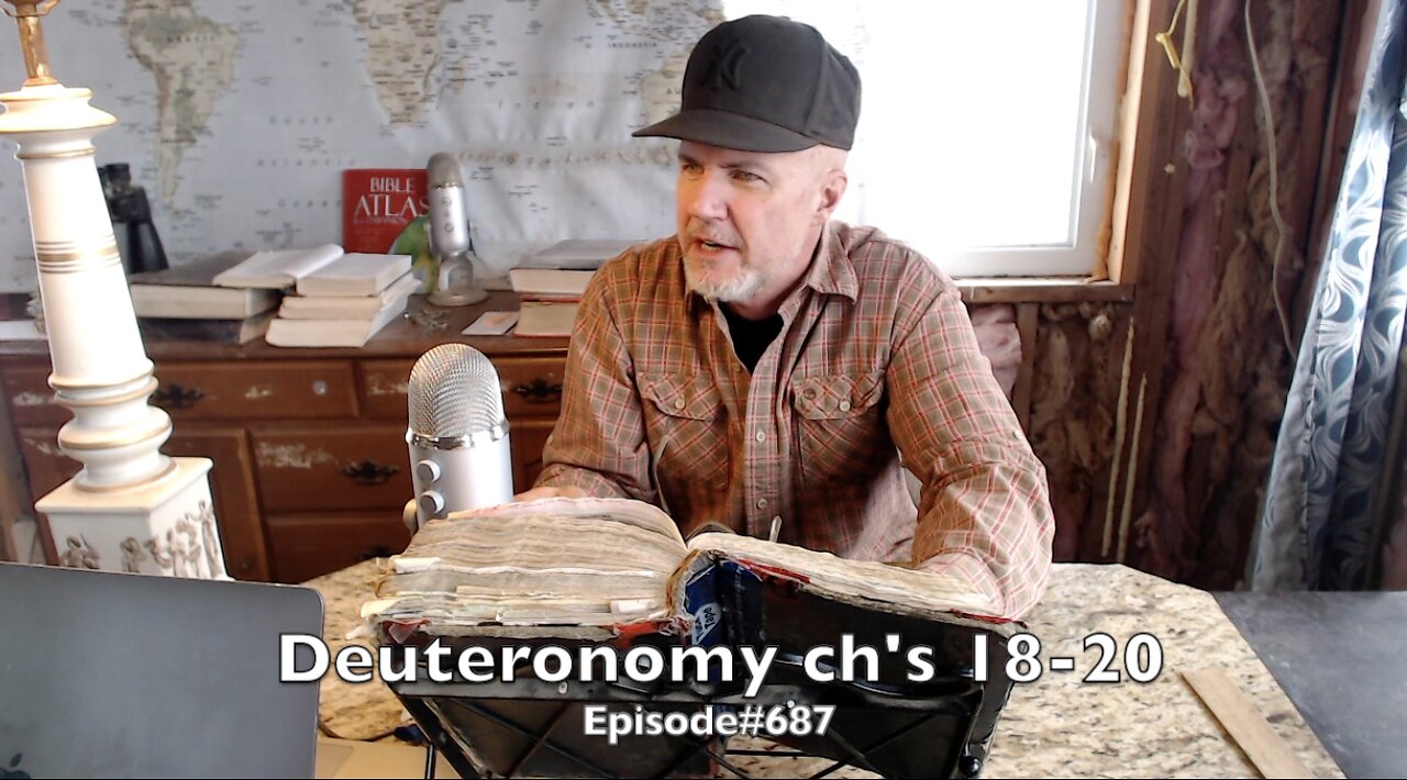 Deuteronomy ch's 18-20 ' Why does God war? ' Episode#687