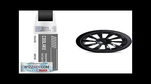 Rim Touch Up Paint(Matte Black) for Tesla Model Y 20'' Induction Wheel Review