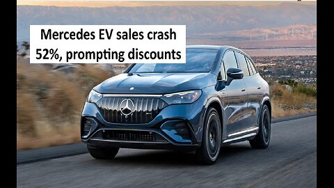Mercedes EV EQS sales crash 52% prompting 15k discount