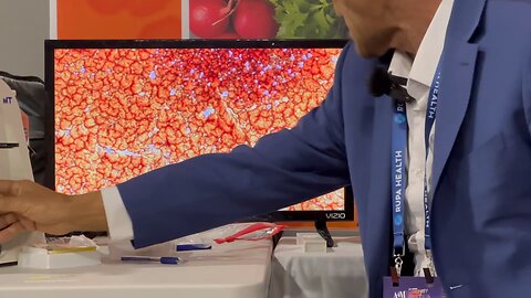 Live Blood Analysis by Mark Delgado on Stefan & Others at A4M Vegas 2024
