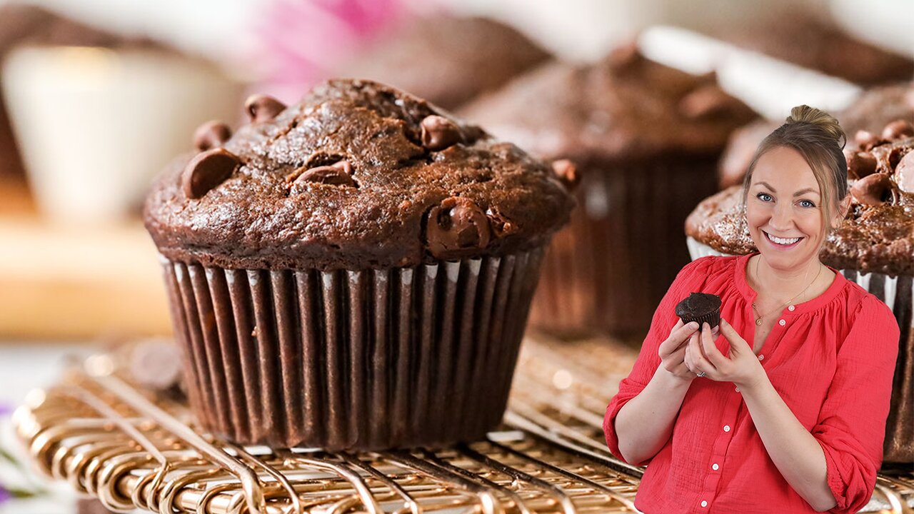 Chocolate Banana Muffins