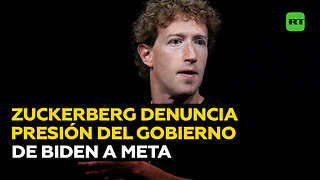 Mark Zuckerberg denuncia presión a Meta por parte del Gobierno de Joe Biden