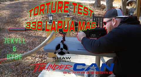 Torture Testing our new Suppressor line!!!!