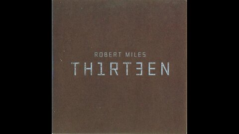 Robert Miles - Th1rt3en (Europe.Promo) 2011 CD