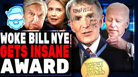 Woke Bill Nye Gets HUMILATING Award From Joe Biden Along With Hillary Clinton & George Soros!