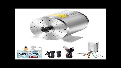 1800W Electric Brushless DC Motor Kit 48V 4500rpm with Upgraded Speed Controller Review