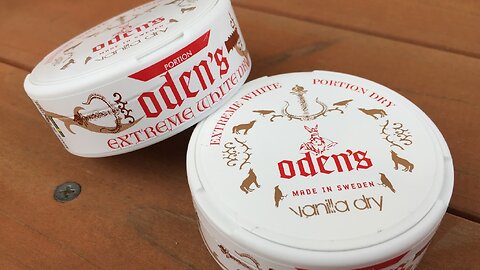 Oden's Vanilla Extreme (White Dry) Snus Review