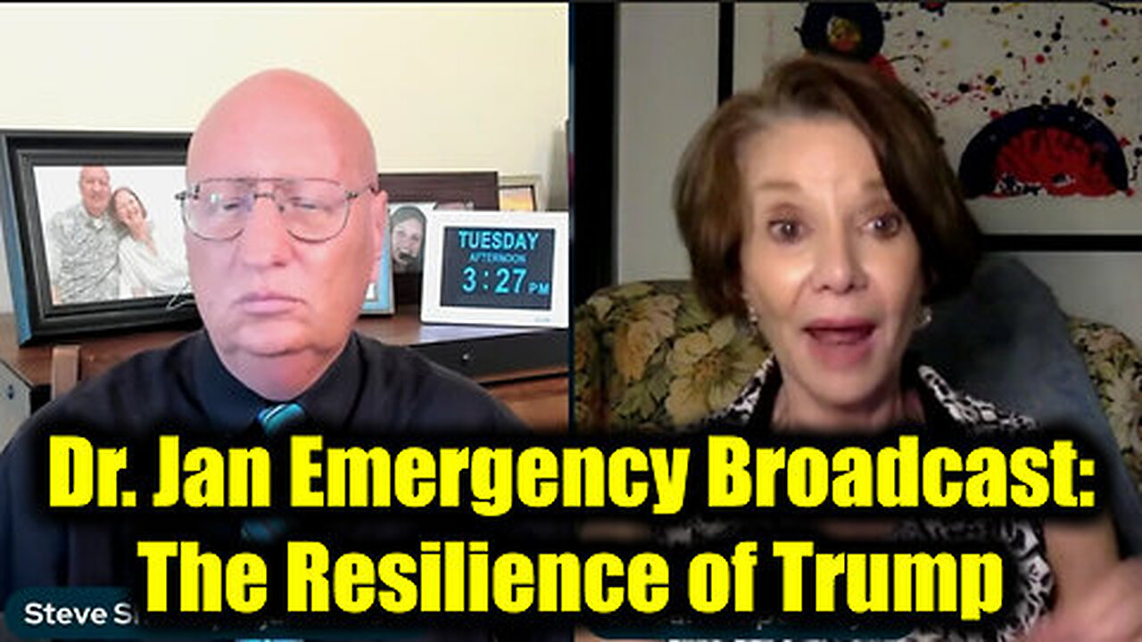 Dr. Jan Halper-Hayes Emergency Broadcast- The Resilience of President Trump