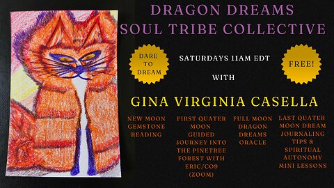 11am LIVE Full Moon Collective Reading From the Dragon Dreams Oracle