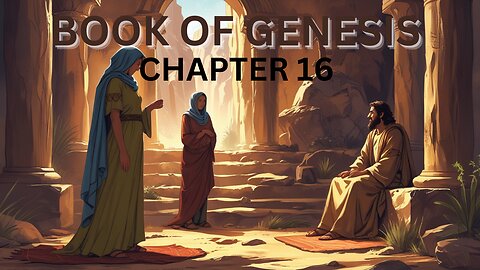 🔴 Genesis 16 - Hagar, Ishmael & God's Promise | KJV Audio & Text