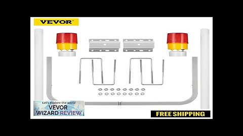 VEVOR Boat Trailer Guide-on 40" 2PCS Steel Trailer Post Guide on Review