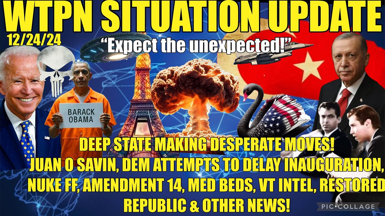 WTPN SITREP: DEEP STATE FF’S TO DELAY INAUGURATION, 107, VT INTEL, NUKE FF, ME WAR