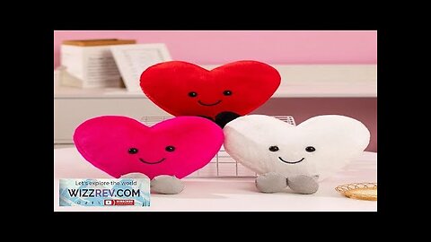 18cm Heart-Shaped Pillow Throw Pillow Plush Toy Delicate Funny Soft Cartoon Doll Review