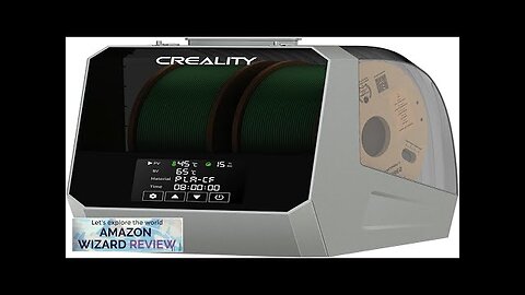 Creality Official Space Pi Filament Dryer Plus Dual-Spool Filament Dryer Box Review