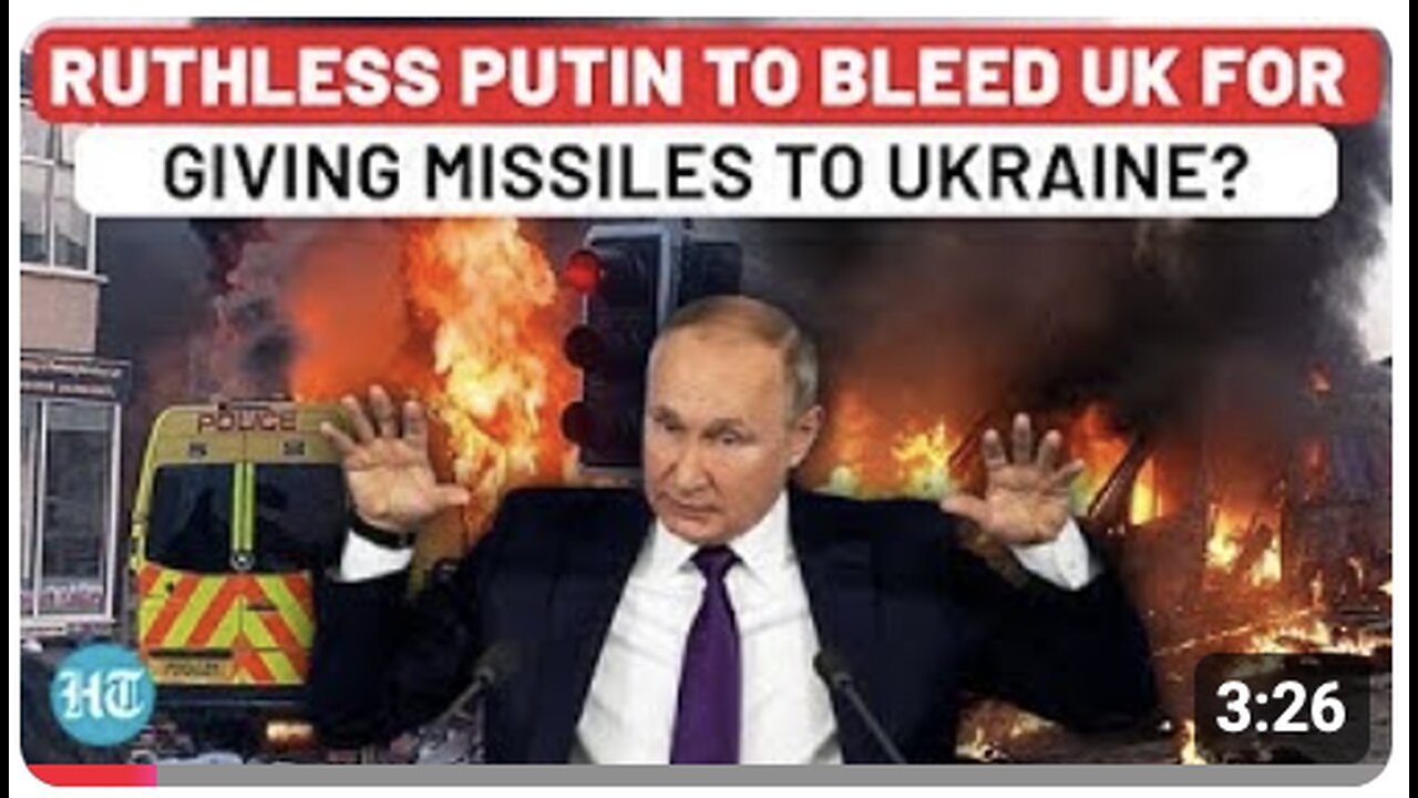 Russia To Punish UK For Missiles Given To Ukraine For ‘Biggest Attack’ Yet? Putin’s General Warns…