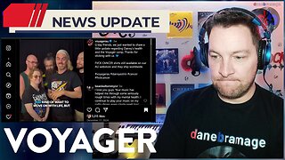 Voyager's Danny Estrin 🇦🇺 gives update on his cancer battle | DaneBramage Rocks NEWS UPDATE