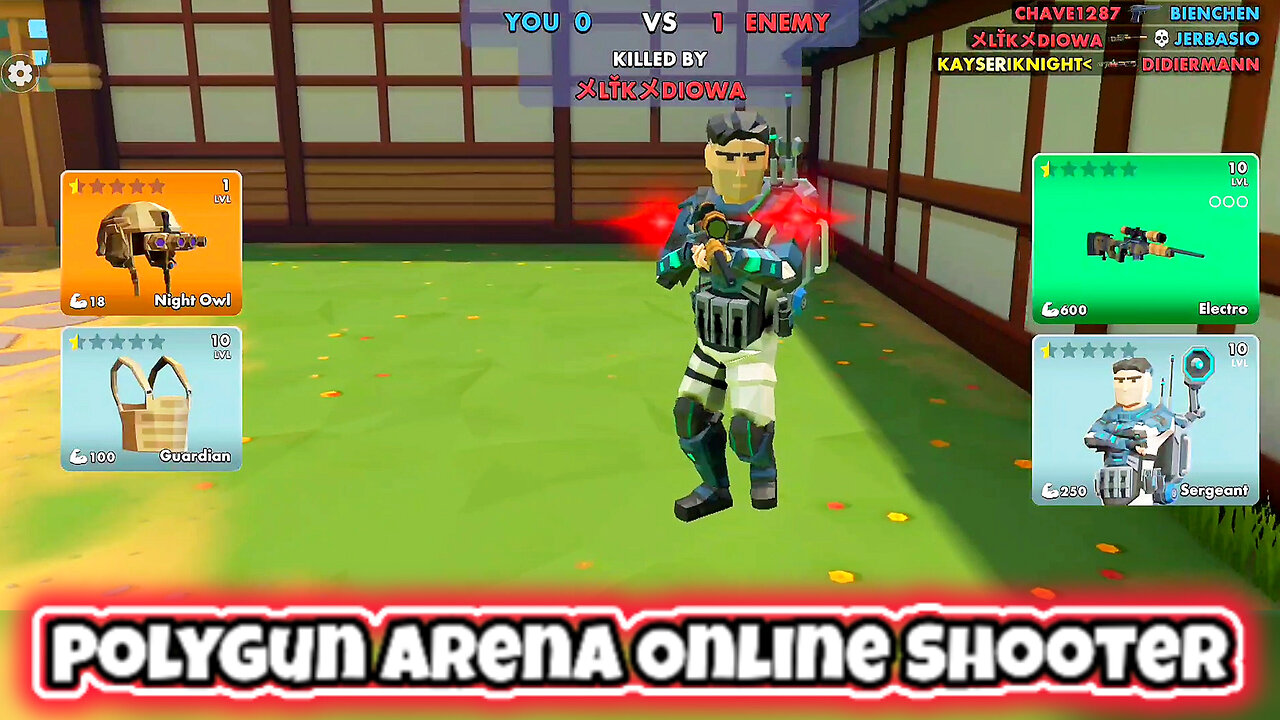 Going Against @diowa319ltkiowa7 in Polygun Arena Online Shooter