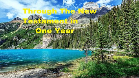 Through the New Testament in 1 year, Day 25