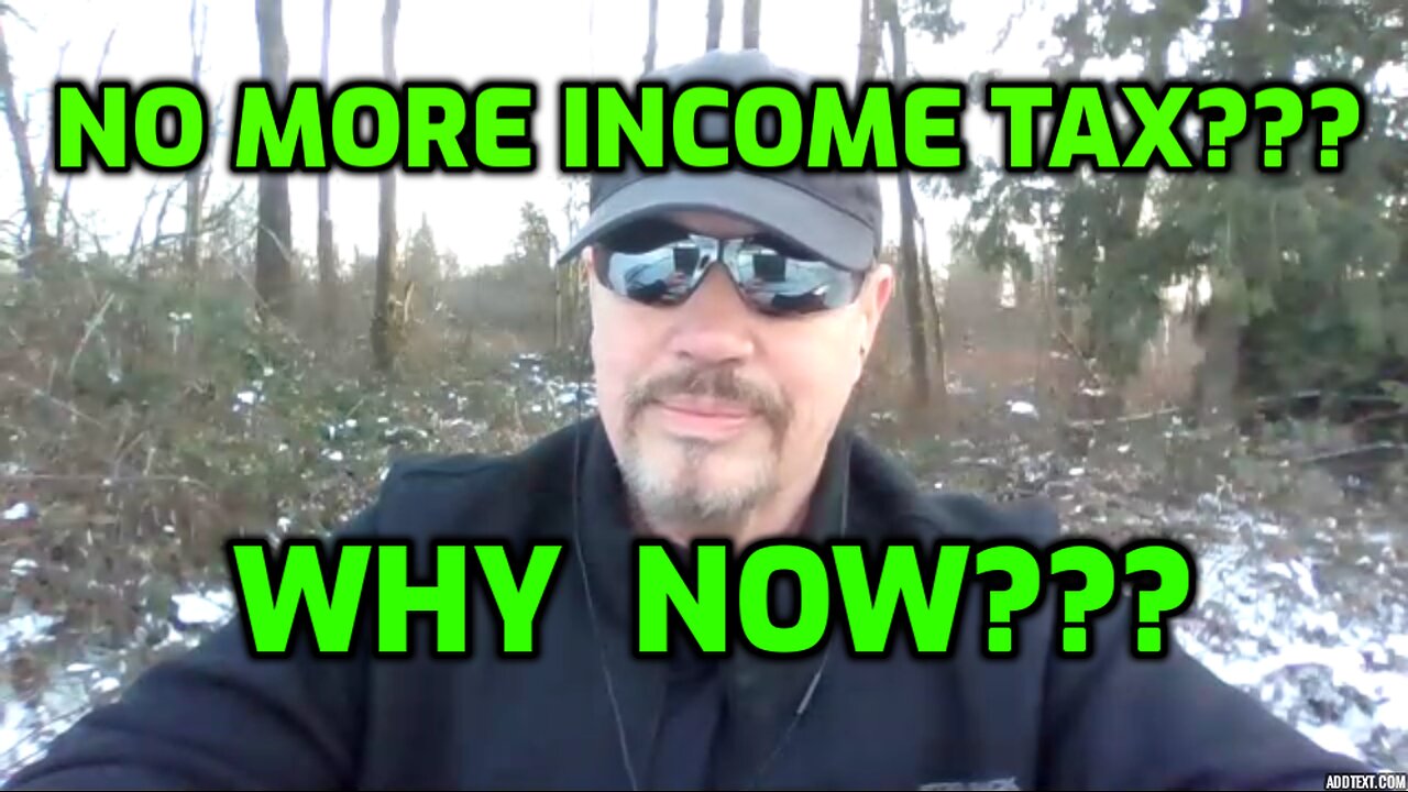 NO MORE INCOME TAX? HOW TO GO FROM BAD TO WORSE (SHARE)