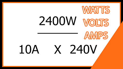 How to Calculate Watts, Amps & Volts (Simple Electrical Guide)