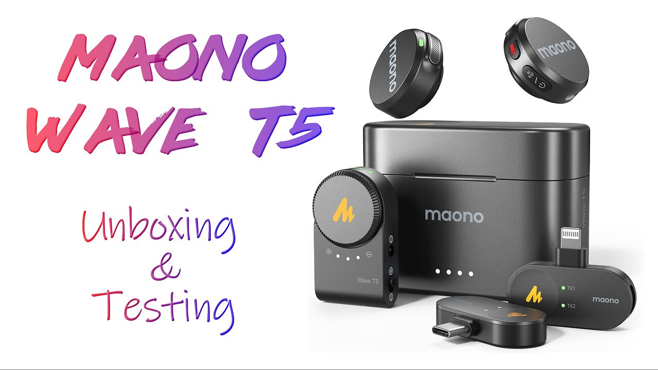 Maono Wave T5 Unboxing and Testing