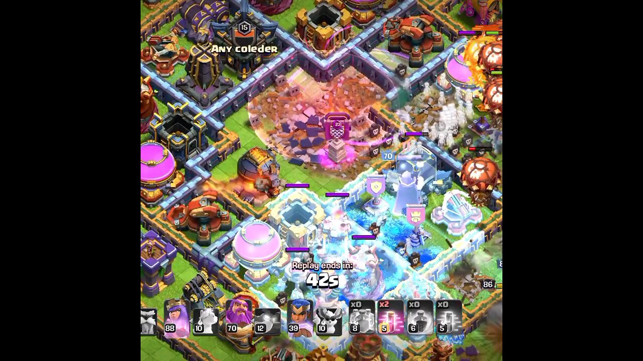 Ice Lava With Loon attack clash of clans